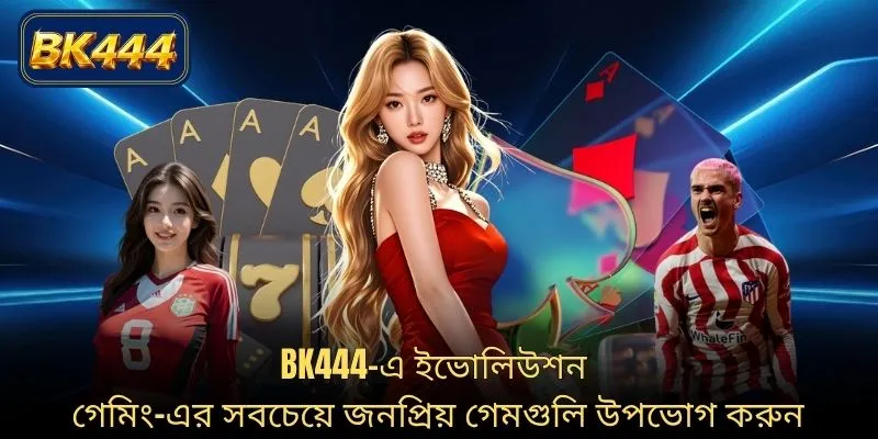 BK444-এ ইভোলিউশন গেমিং-এর সবচেয়ে জনপ্রিয় গেমগুলি উপভোগ করুন