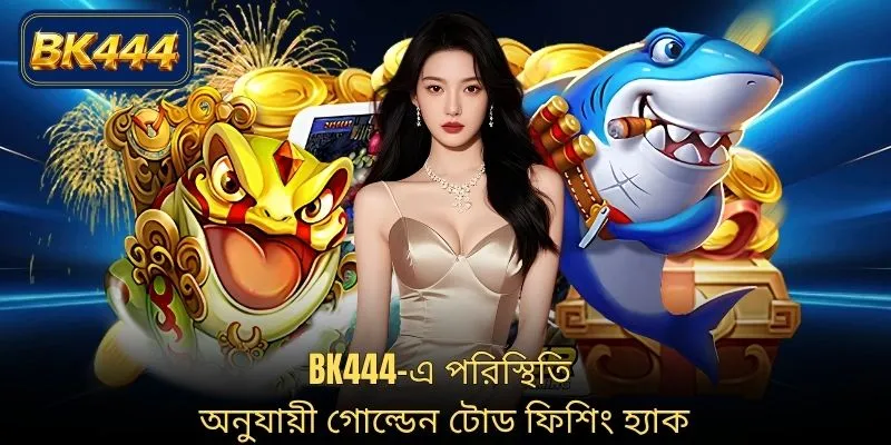 BK444-এ পরিস্থিতি অনুযায়ী গোল্ডেন টোড ফিশিং হ্যাক